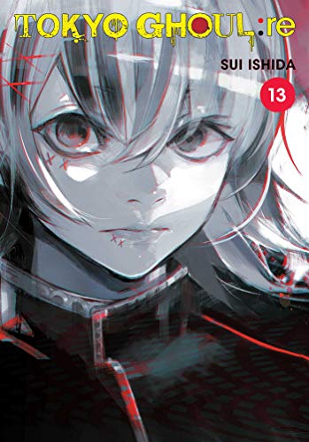 Manga cover featuring a close-up portrait of a character with white hair and eyes.