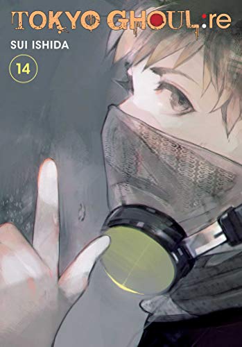 Manga cover featuring a close-up of a character wearing a mask and headphones.