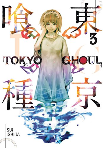 Tokyo Ghoul Volume 3" manga cover with a girl in a dress.