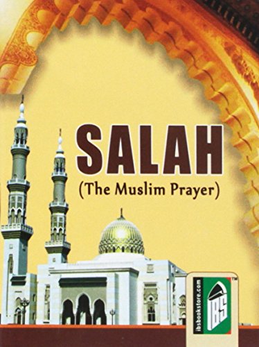 Book cover with "Salah: The Muslim Prayer" title and mosque image.
