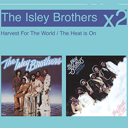 Isley Brothers CD cover featuring group photos and album titles.