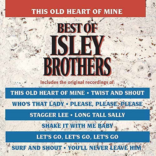 Vinyl record cover for The Isley Brothers’ “Best Of” album.