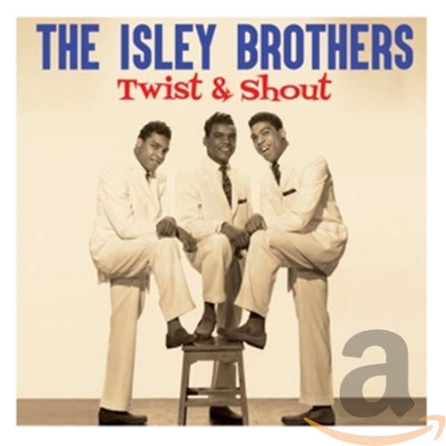 Isley Brothers “Twist & Shout” double CD cover with three men in suits.