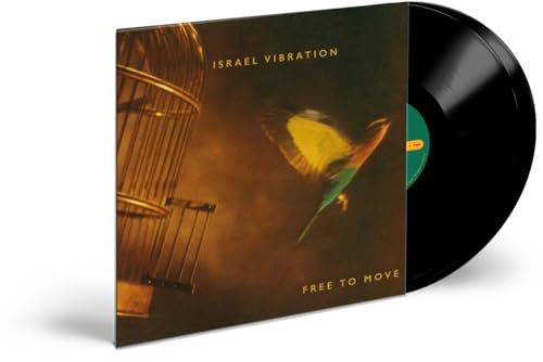 Vinyl record cover showing a bird flying from an open cage against dark background.