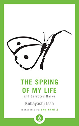 Book cover with a black butterfly illustration, green borders, and white text on white.