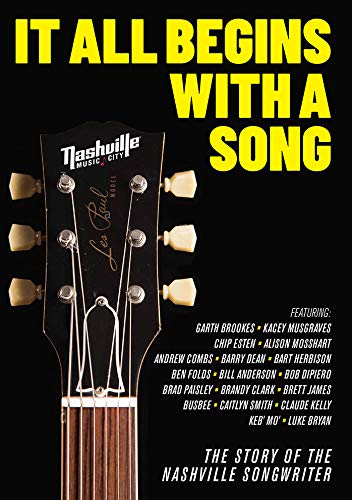 DVD cover for "It All Begins With A Song" featuring a guitar.