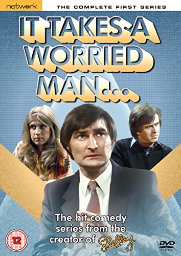 DVD cover for “It Takes A Worried Man” featuring three actors.