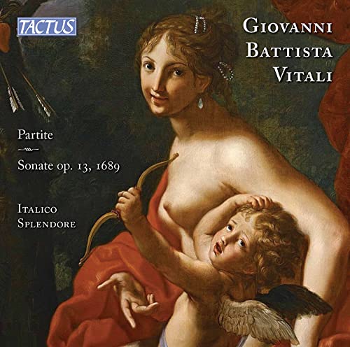 CD cover: Renaissance painting of a woman and cherub with a bow.