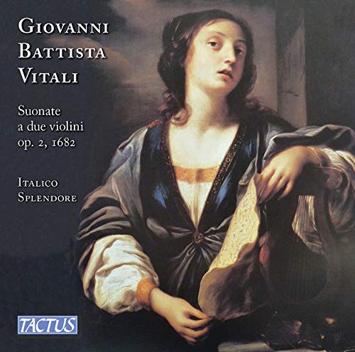 CD cover featuring a portrait of a woman with sheet music.