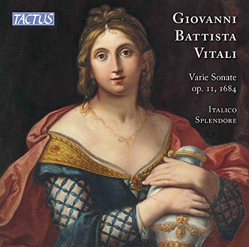 CD cover: portrait of a woman holding a decorative jug.