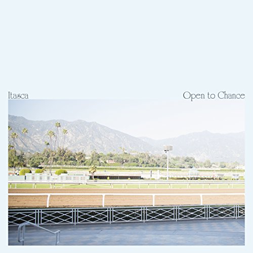 CD cover: Itasca’s “Open to Chance” features a desert landscape with a racetrack.