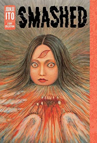 Book cover featuring a girl with a forehead wound and a monstrous, toothy neck.