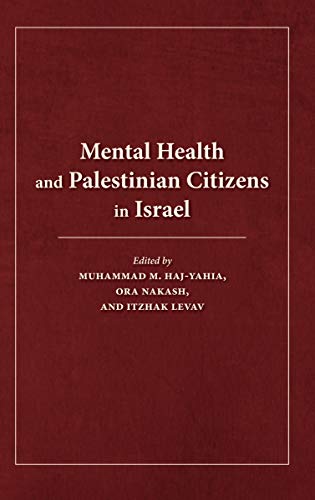Book cover: "Mental Health and Palestinian Citizens in Israel," red background.