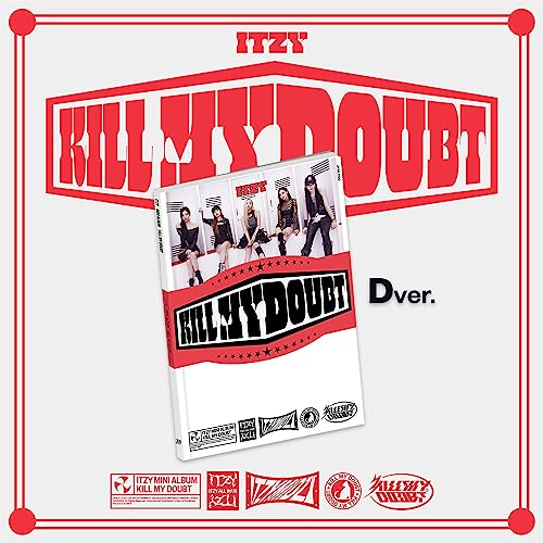 ITZY “KILL MY DOUBT” CD album cover featuring the five members.