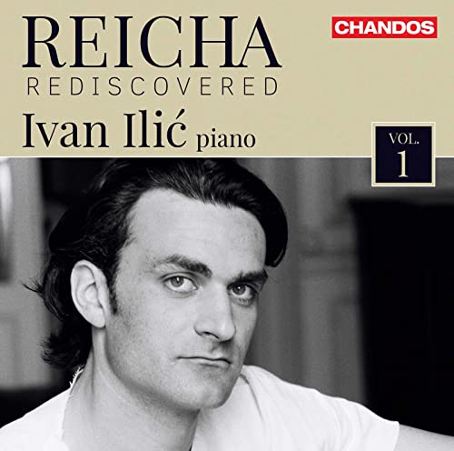 CD cover featuring pianist Ivan Ilić and composer Antoine Reicha’s name.