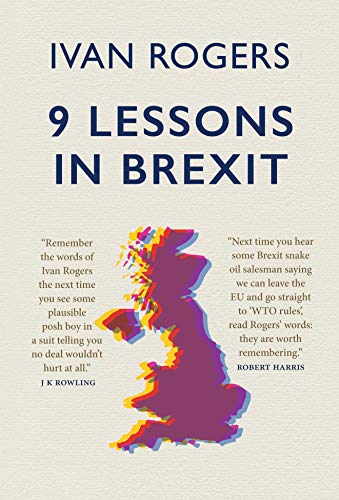 "Book cover with map of the UK in purple, orange, and yellow on beige background."