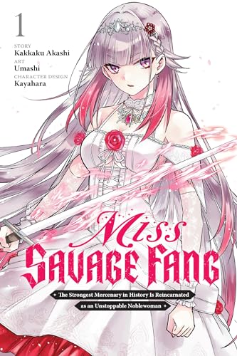 Manga cover: a pale woman with long hair holds swords, wearing a gown.