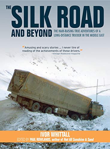 Book cover showing a large truck stuck in deep snow on a mountain road.