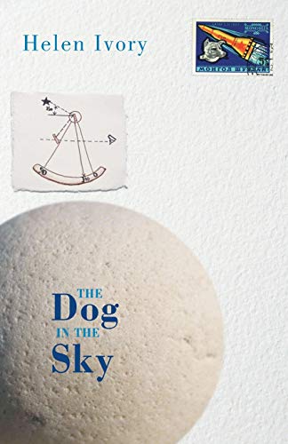 Book cover: white background, large moon, sketched swing set, title text.