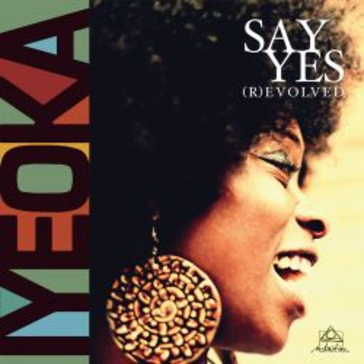 Vinyl record cover featuring a portrait of Iyeoka with large text.