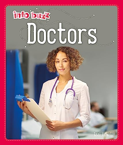 Book cover featuring a doctor with a stethoscope and clipboard.
