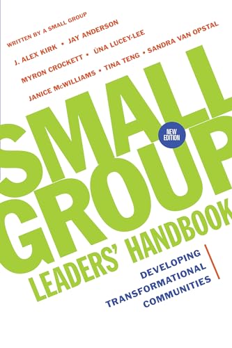 Book cover: "Small Group Leaders' Handbook" in green and white text.