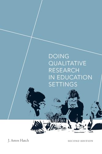 Book cover: "Doing Qualitative Research in Education Settings," second edition.