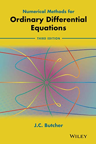 Book cover: "Numerical Methods for Ordinary Differential Equations," third edition.