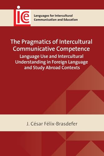 Red book cover with white text: "The Pragmatics of Intercultural Communicative Competence.