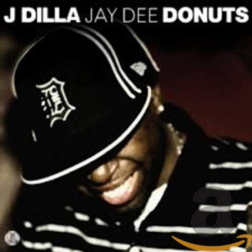 J Dilla’s “Donuts” CD cover featuring a portrait with a baseball cap.