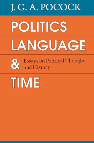 Book cover for "Politics, Language & Time" by J.G.A. Pocock.