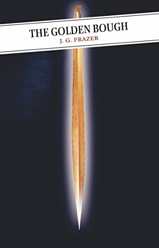 Book cover for “The Golden Bough” featuring a golden, leaf-shaped object.