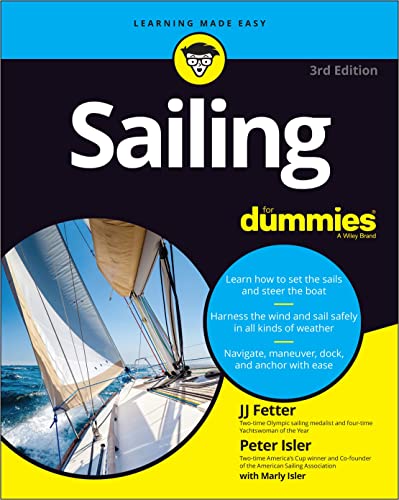 Book cover for Sailing For Dummies, 3rd Edition, featuring a sailboat on the water.