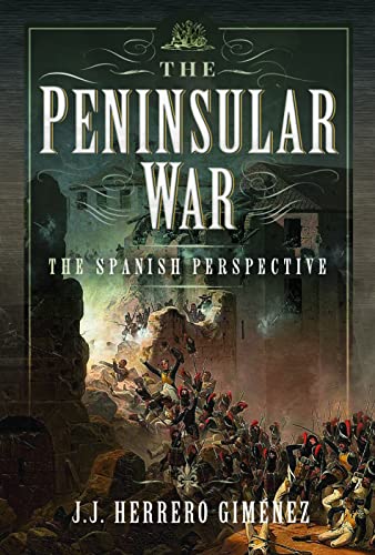 Book cover depicting a battle scene from the Peninsular War.
