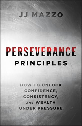 Book cover: "Perseverance Principles" by JJ Mazzo, with red and black text.