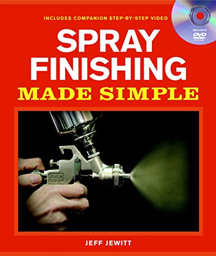 Book cover featuring a spray gun in use, with accompanying DVD icon.