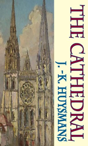 Book cover depicting a painted Gothic cathedral with text.