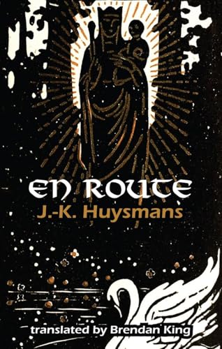 Book cover: "En Route" by J-K. Huysmans, featuring a woman and child.