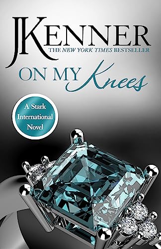 Book cover: “On My Knees” with a large blue gemstone ring.