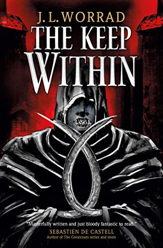 Book cover: "The Keep Within" featuring a shadowy, monstrous figure.