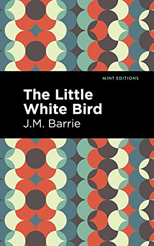 Book cover for "The Little White Bird" by J.M. Barrie, patterned design.