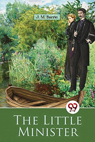 Book cover: a man and woman by a boat in a garden.