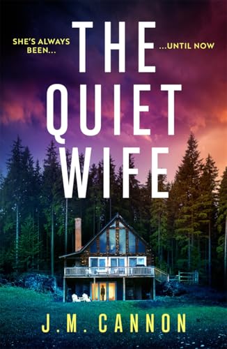 Book cover with dark colors, ominous design, and a woman's subtle, worried facial image.