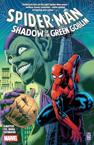 Comic book cover featuring Spider-Man and the Green Goblin in conflict.