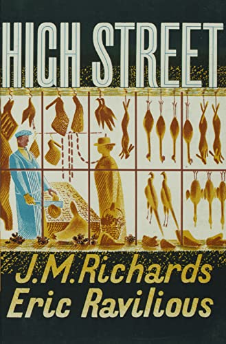 Book cover: "High Street" with illustration of hanging game and a butcher.