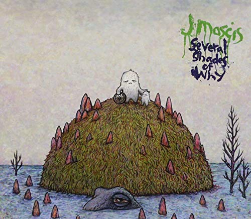 CD cover: Cartoon ghost on a spiky hill, text “J Mascis”.
