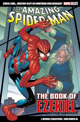 Spider-Man and an older man on the cover of a graphic novel.