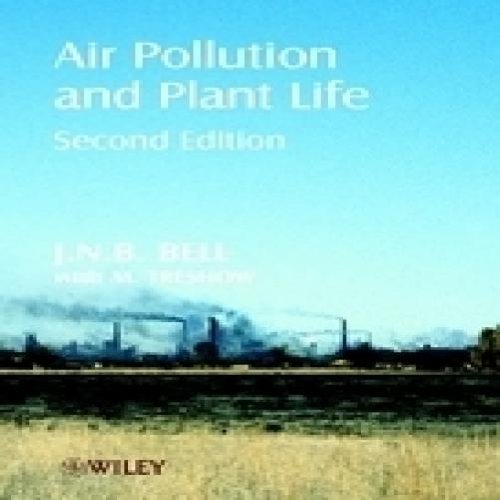 Book cover: "Air Pollution and Plant Life," showing industrial pollution.