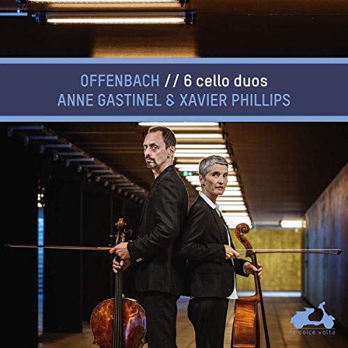 CD cover featuring two cellists, Anne Gastinel and Xavier Phillips.