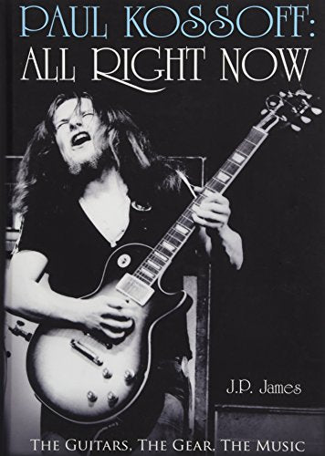 Book cover featuring guitarist Paul Kossoff playing a Les Paul guitar.